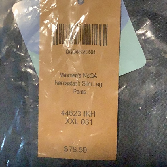 Duluth Trading Womens NoGA Namastash Slim Leg Pant XXL NWT - Picture 7 of 8